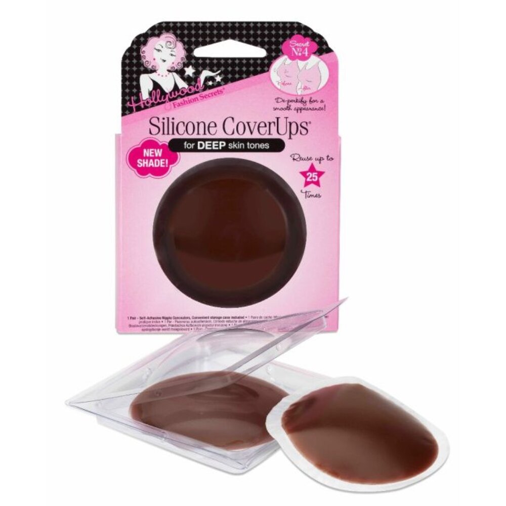 Hollywood Fashion Secrets Silicone Coverups Size 1 - Deep Skin Tone